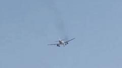 Watch: Smoke seen from plane engine after takeoff from Las Vegas