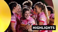 Harlequins beat Loughborough in 14-try thriller