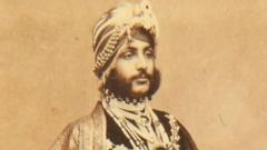 The Indian king who was not allowed to leave Britain