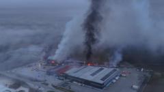 At least three dead in Greece biscuit factory fire