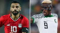 Nigeria get first qualifying win as Salah nets for Egypt