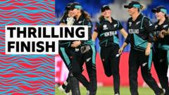 New Zealand hold off West Indies fightback to win World T20 semi-final thriller