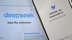 South Korea bans new downloads of China's DeepSeek AI