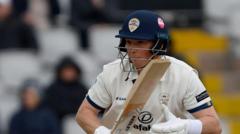 Derbyshire captain Came leads response v Lancashire