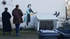 Banksy that appeared in Margate returns to town