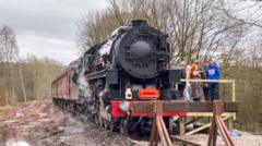 Trains steam back into town after 30-year campaign