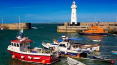 The small seaside town winning big from TV tourism