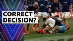 Should Mauvaka head collision on White have been a red card?