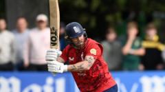 Salt leads England to first T20 win over Ireland