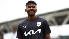 Sudharsan returns to Surrey for next two matches