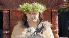 Watch: New Māori queen crowned as her father is buried