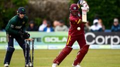 West Indies secure ODI series draw against Ireland