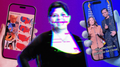 ​​Gabriela is an undecided US voter. Here's the very different content TikTok and X showed her