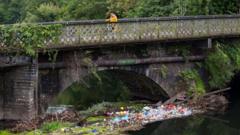 'Serious climate breakdown' warning over filthy rivers and flooding