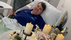 Hospice patient surprises wife with romantic dinner