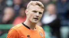 On-loan Dundee Utd striker Dalby not returning to Wrexham