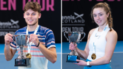 Lumsden & Wainwright win at Tennis Scotland Open