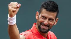 ‘Great to break the ice’ – Djokovic ends wait for win on clay