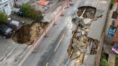 Sinkhole repairs complete by end of June - council