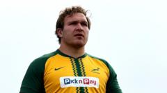 Springbok Wessels given nine-game ban for genital grab