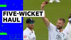 'He can do no wrong' - Atkinson takes five wickets on Test return