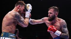Belfast’s Cacace beats Wood with ninth-round TKO