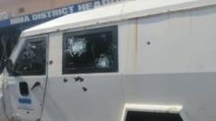 Bullion Van robbery attack