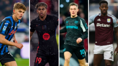 The young stars who have lit up Champions League so far