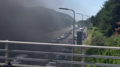 Major incident declared over vehicle fire in tunnel