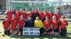 'Hockey is under threat from loss of pitches'