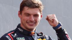 Verstappen breaks record with 10th straight win
