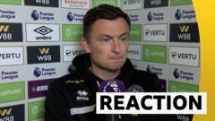Heckingbottom 'let down by one or two' Sheff Utd players