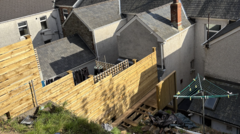 Homeowner loses battle to keep 'overbearing' timber staircase in garden