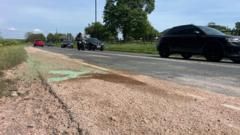 Girl, 5, dies in hospital after two-car crash