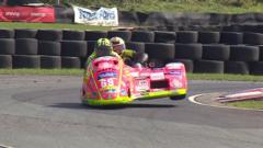 Blind biker races again after near-fatal crash
