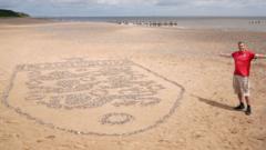 'England must win or I've wasted my time,' says artist