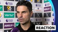 Arteta lauds 'exceptional' Arsenal defence in win at Burnley