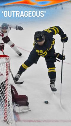 Nylander scores ‘fantastic’ goal for Sweden