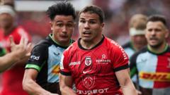 Champions Cup semi-final: Toulouse lead Quins in thriller – radio & text