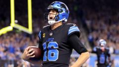 Goff breaks NFL record as Lions beat Seahawks