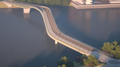 New river bridge to connect east and west parts of city
