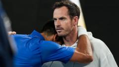 'I'm grateful he's there' - Djokovic hails coach Murray