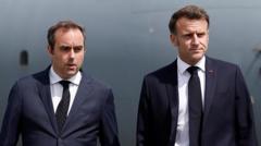 Macron names ally Sébastien Lecornu as new French PM
