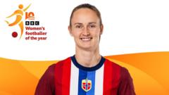 Women's Footballer of the Year contender Graham Hansen