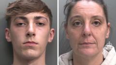Mum jailed after covering for her hit-and-run biker son 