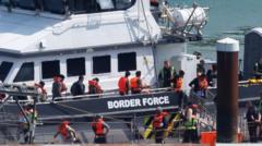 Migrants detained under new 'one in, one out' deal with France