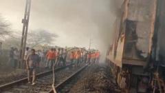 तिरुवनंतपुरम से दिल्ली आ रही राजधानी एक्सप्रेस में लागी आग, सभी यात्री सुरक्षित