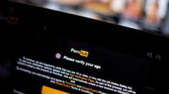 Pornhub says UK visitors down 77% since age checks came in