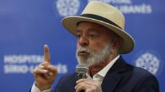 Brazil's Lula says he's well after brain bleed surgery