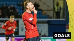 Watch the goals from Falkirk’s 2-0 win over Morton